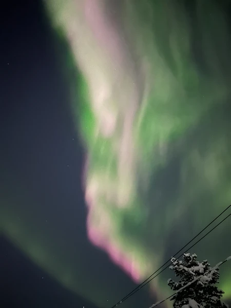 Северное сияние: чудо света в Мурманске (Юлия)