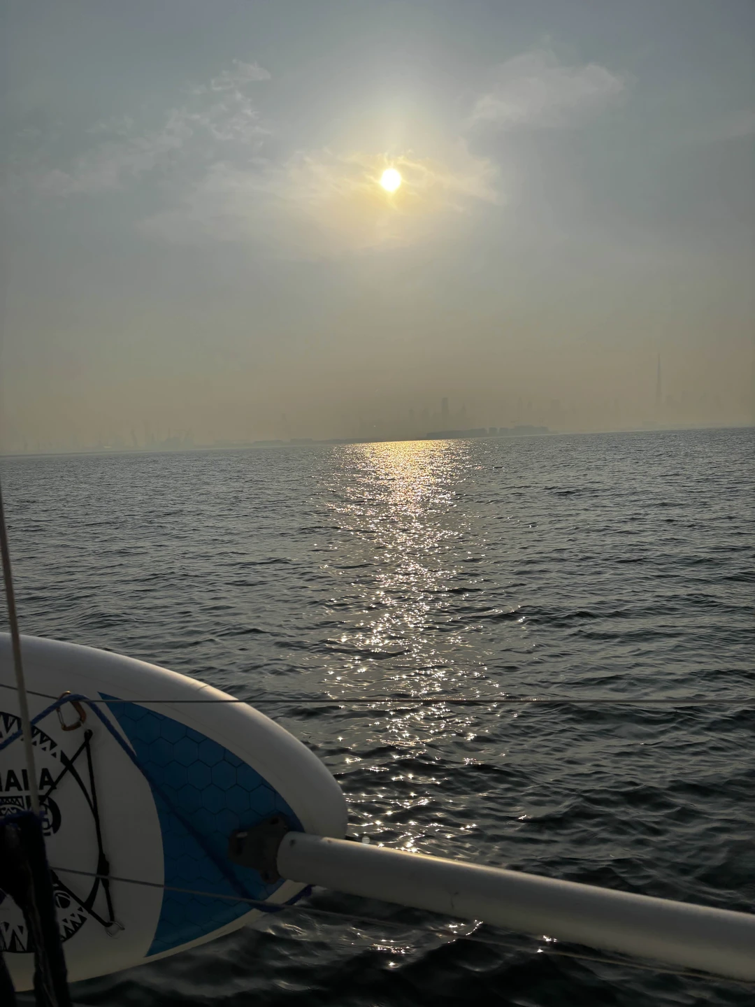 Утренняя прогулка в Дубае под парусом (с купанием и круассанами) (Наталья)