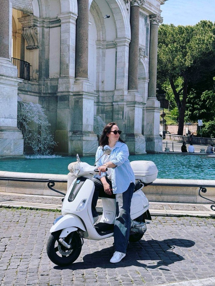 По Риму - на скутере Vespa (Елена)