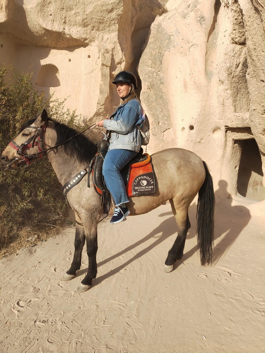 Конная прогулка по долинам Каппадокии (Татьяна)