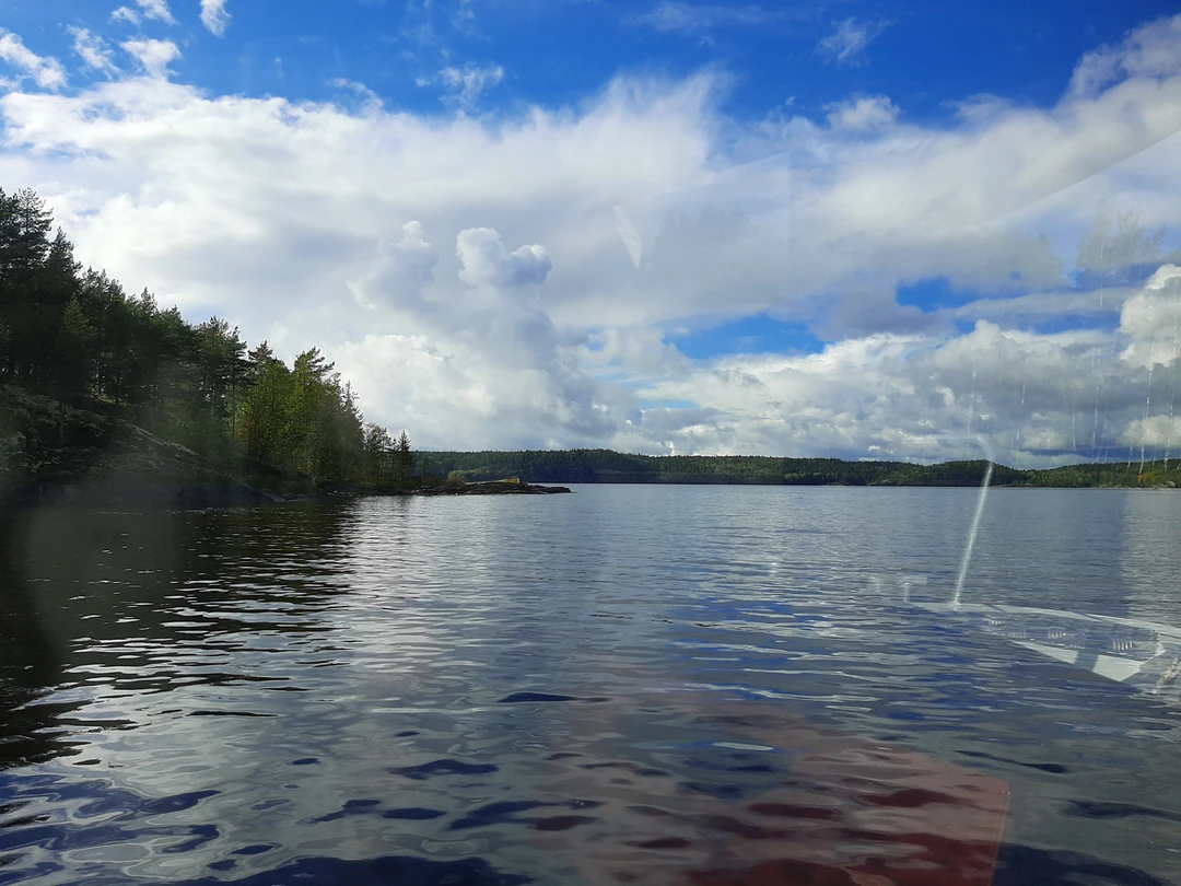 Сегодня (19.09.) наконец-то добрались до Ладоги