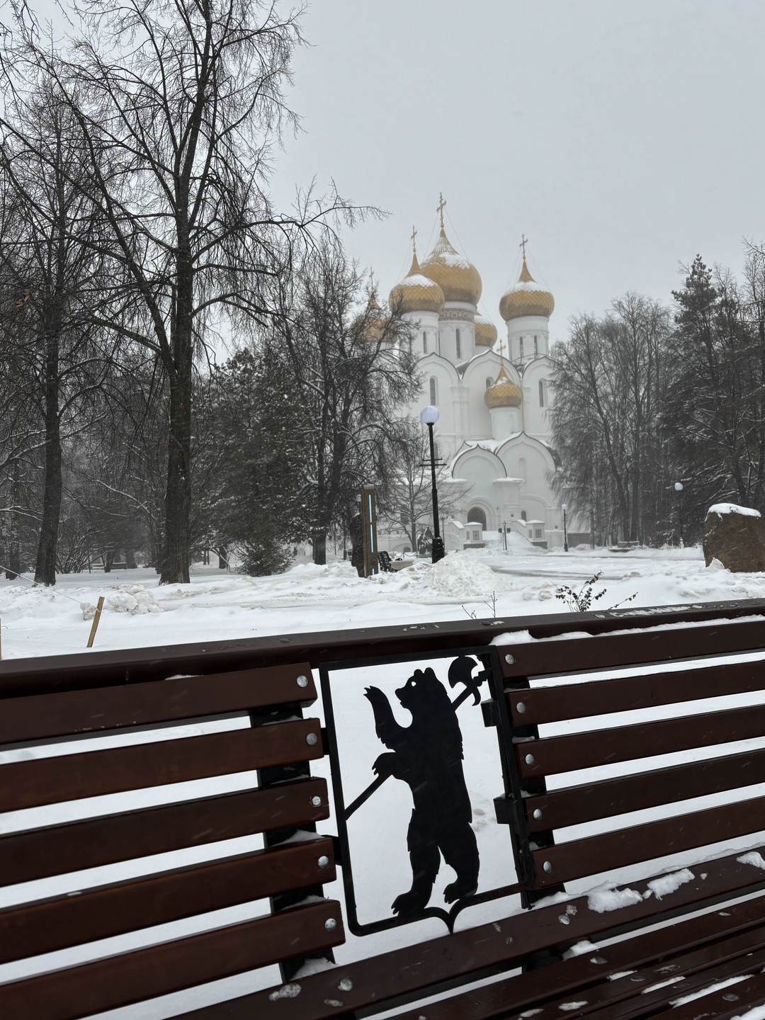 Нам вместе с Андреем выпало испытание погодой. В этот день 9-го января был самый обильный снегопад