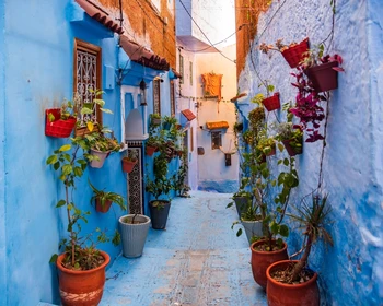 Шефшауэн - самый голубой город планеты