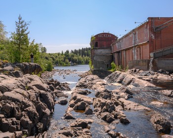 Водопад Белые мосты, Ляскельская ГЭС