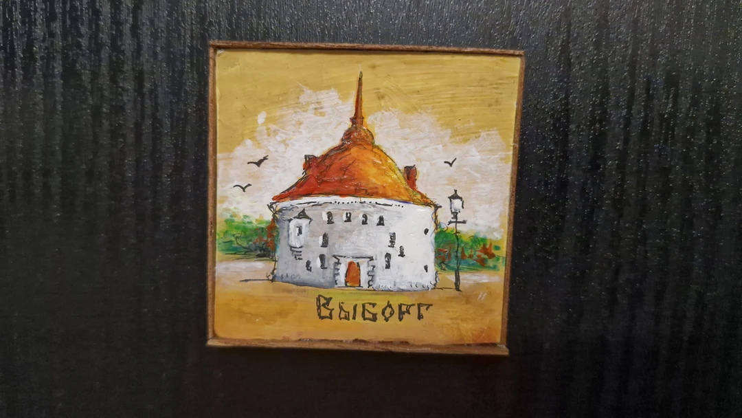 Выборг в компании художника (Александр)