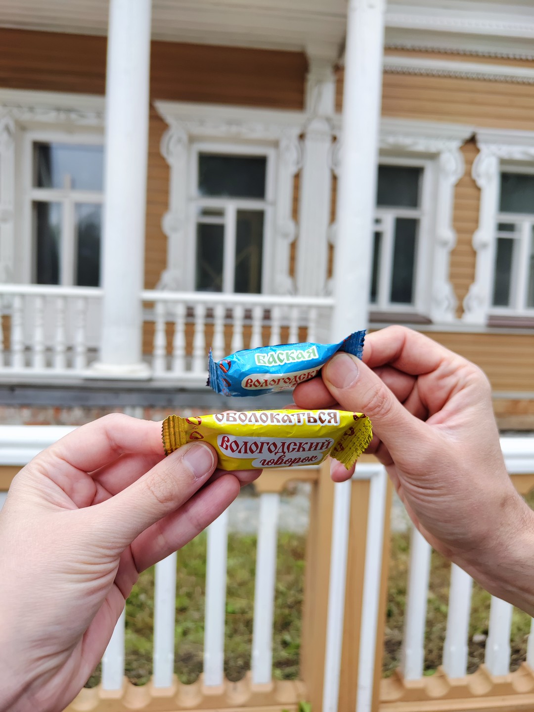 Огромное спасибо Анастасии за увлекательное путешествие по Вологде, за истории, подачу, загадки и юмор. Прекрасная экскурсия