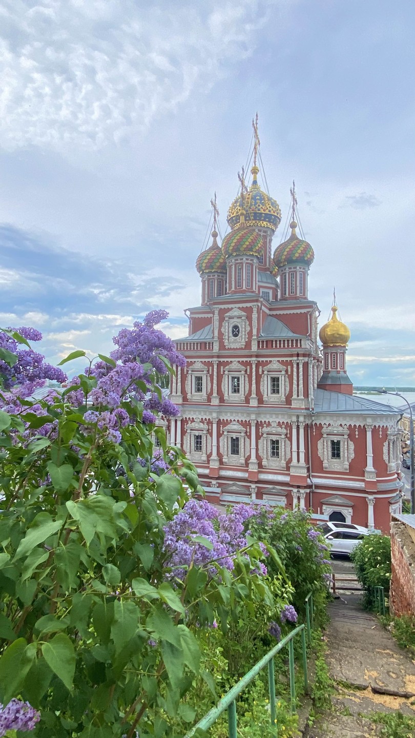 По Нижнему Новгороду на автомобиле (Олеся)