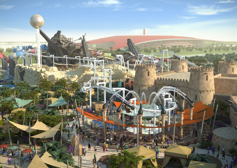 Билеты в аквапарк Yas Waterworld с обедом