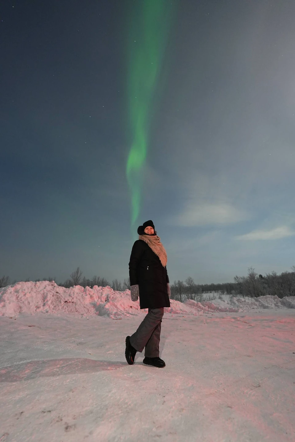 Северное сияние: чудо света в Мурманске (Наталия)