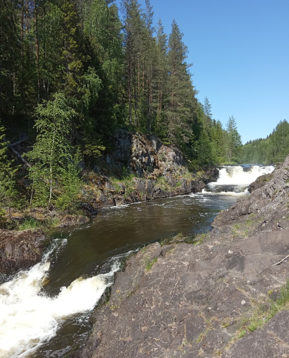 Мрамор Белой горы и водопад Кивач — из Петрозаводска (8/9)