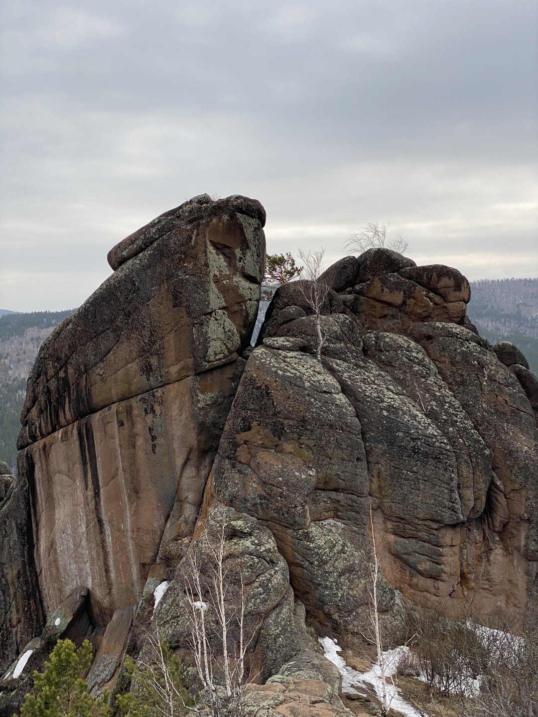 Панорамы Красноярска: Торгашинский хребет (Надежда)