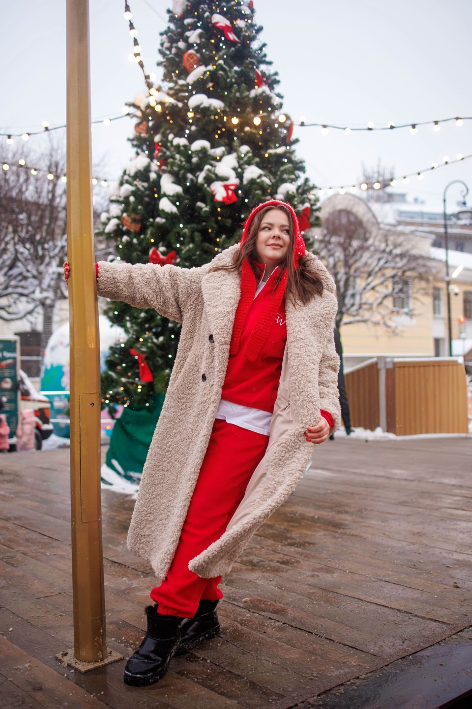 15-минутная новогодняя фотосессия в Петербурге (Мария)