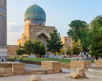 Главные места Самарканда: Гур Эмир, Регистан, Шахи-Зинда и Биби-Ханум