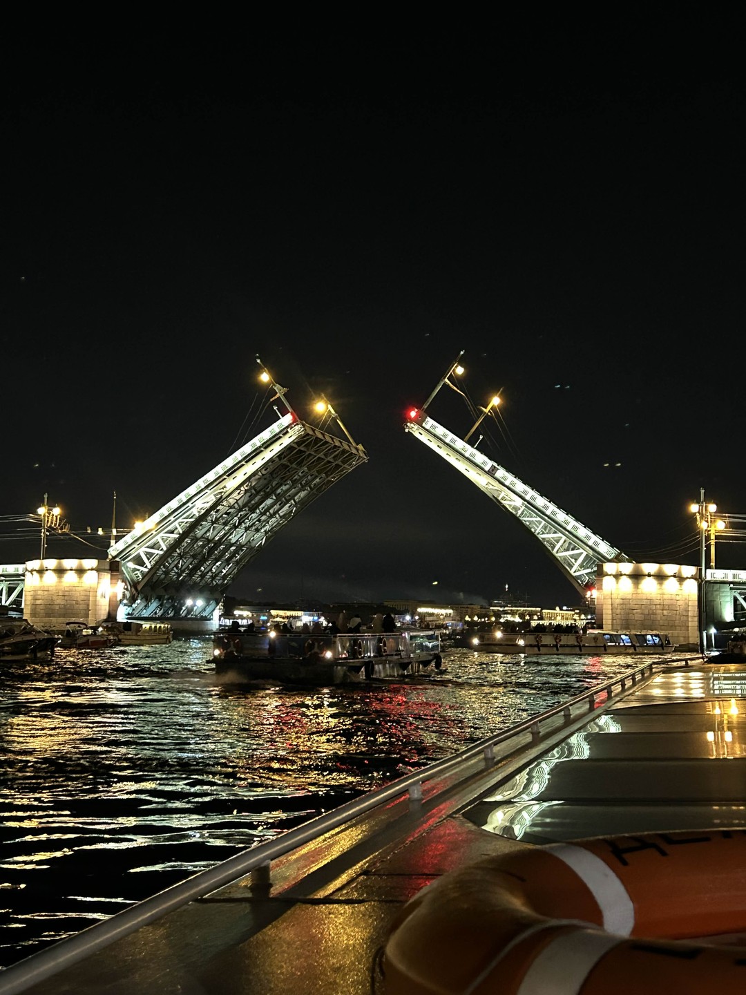 Водная прогулка с аудиогидом на развод мостов (Вероника)