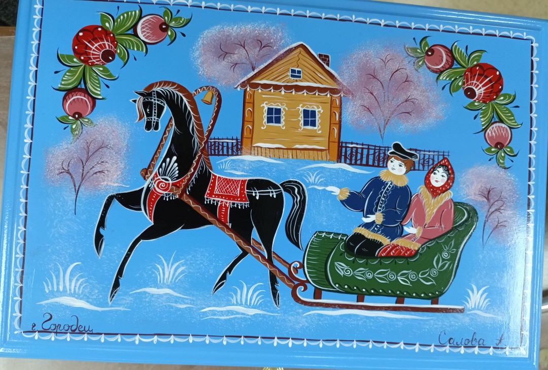 Городецкая роспись: групповая экскурсия по фабрике и истории промысла (Людмила)