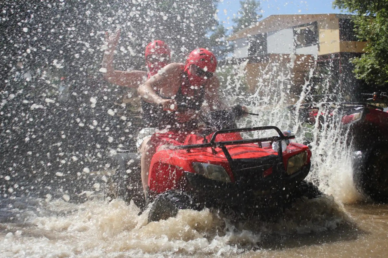Экстрим-сафари на квадроциклах по бездорожью Антальи (из Сиде)