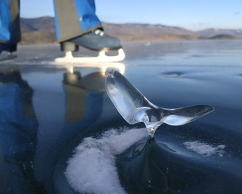 Мыс Хобой, пикник, ледовые скульптуры, обратный путь в Иркутск