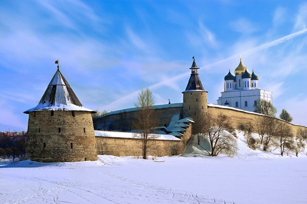 Псков древний и современный