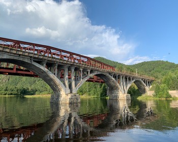 Паромная переправа в Порт Байкал, треккинг вдоль КБЖД