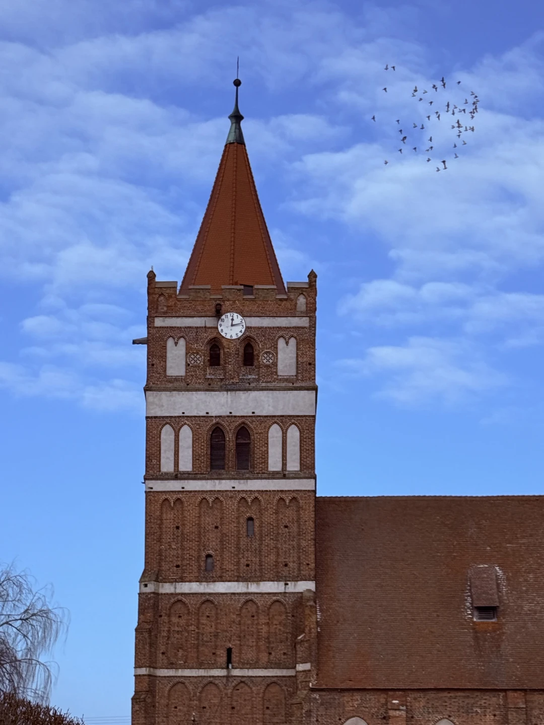 24.01.26 Брали экскурсию по Юго-Западу Калининградской области побывали в таких городах как Правдинск, Железнодорожный, Гвардейск, видели