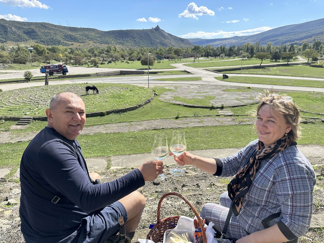 Заказали индивидуальную экскурсию на Tripster из Тбилиси по Мцхете и окрестностям. Экскурсовод Любовь. Маршрут очень понравился