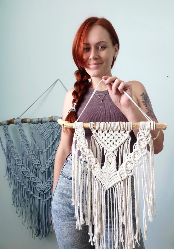 Изделия в технике макраме: мастер-класс в Вологде