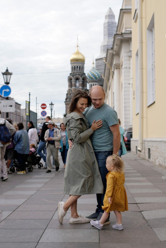 Семейная фотопрогулка по Петербургу