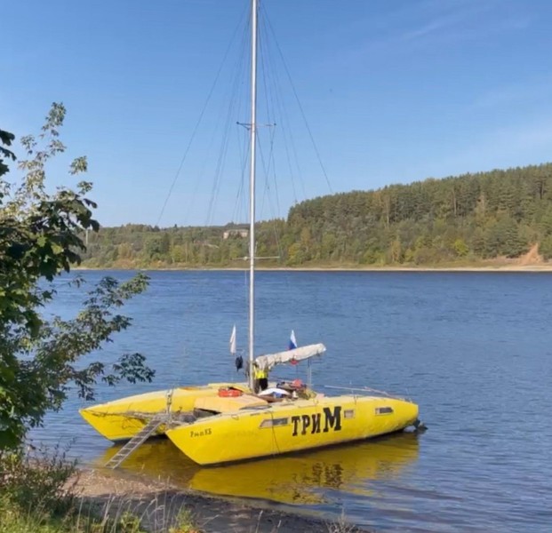 «Свои ладони в Волгу опусти»: на катамаране по волгоградскому морю