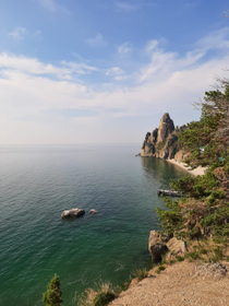 Мыс Хобой, урочише Песчаное, скалы Три Брата и мыс Шунтэ-Левый