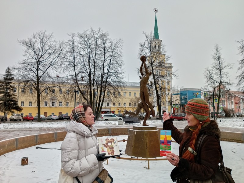 На троллейбусе по советскому Ярославлю