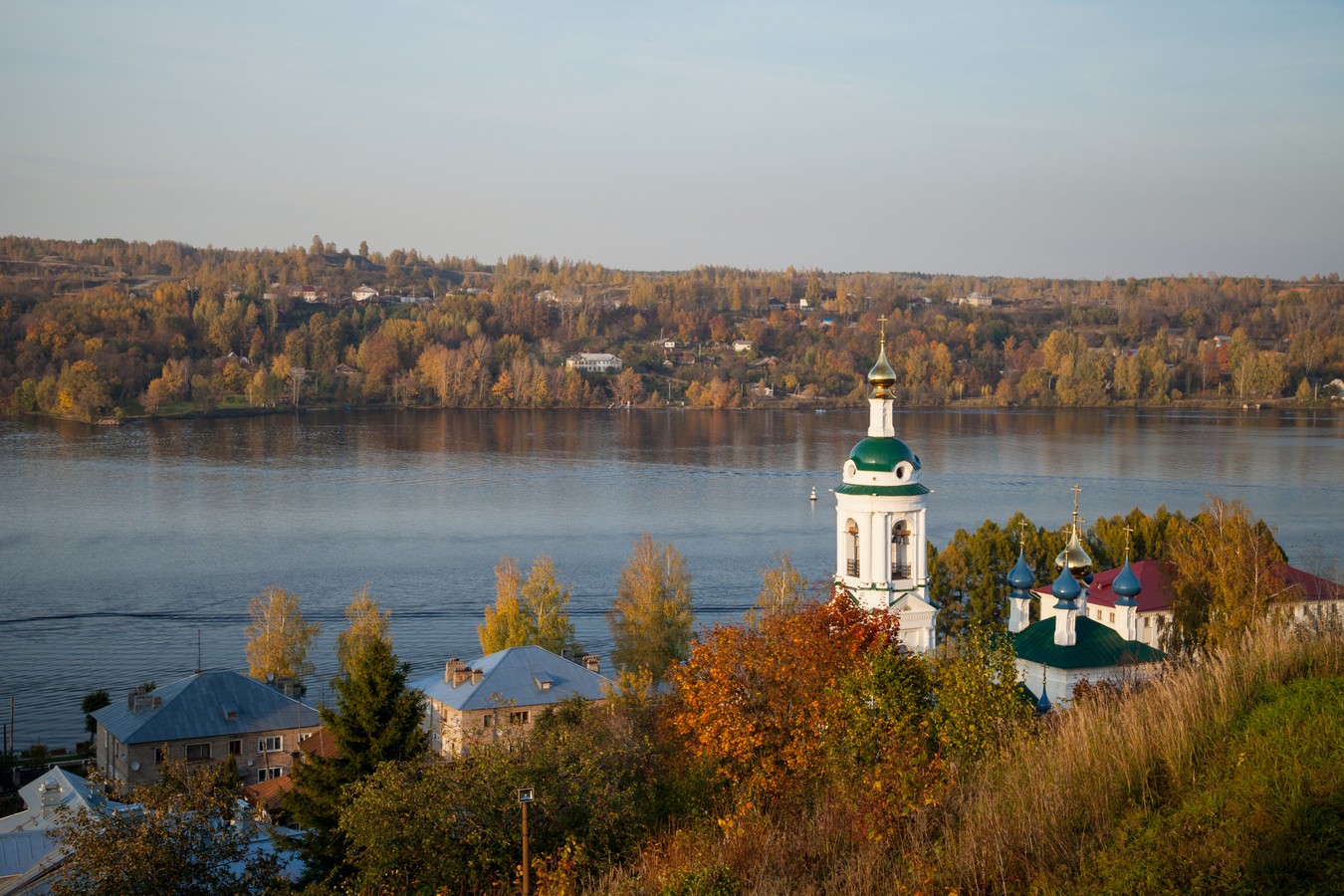 Плёс: очарованье русского пейзажа