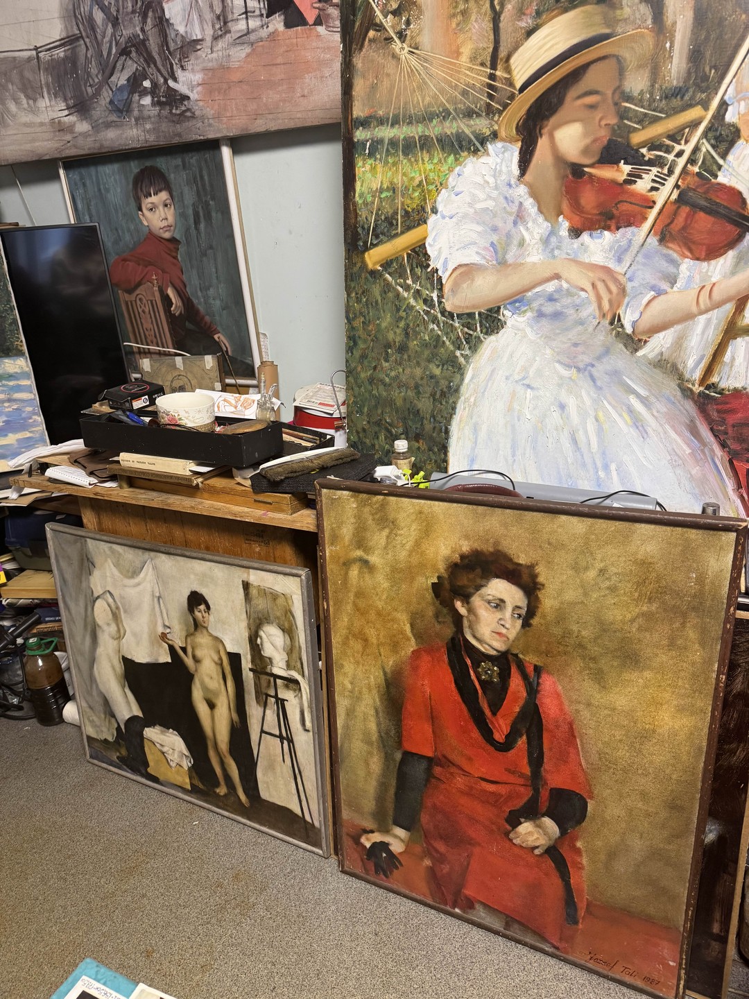 По закоулкам Петроградки - в гости к художникам (Людмила)