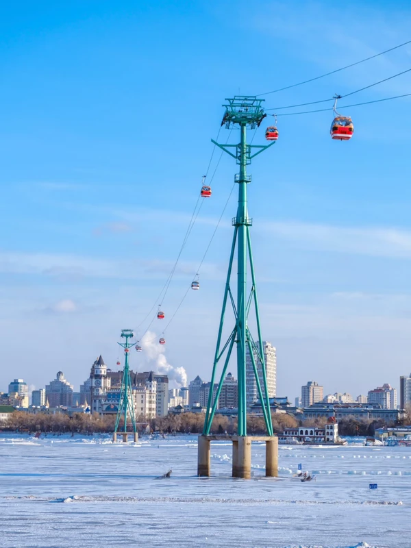 Билет на канатную дорогу в Харбине