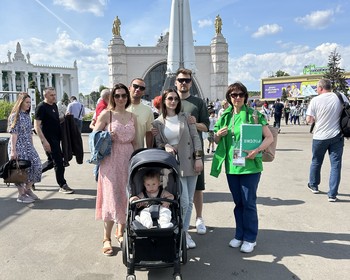ВДНХ и макет Москвы