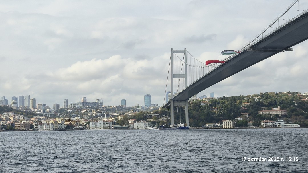 На яхте по волнам Босфора (Вячеслав)