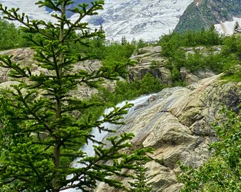 Водопад Алибек и переезд в Архыз