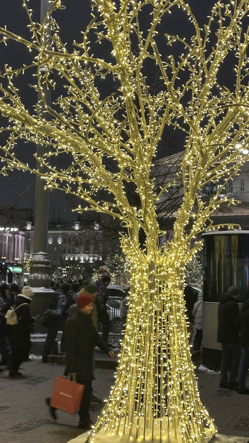 Новый год в Москве от Петра до наших дней: история праздничного освещения (Елена)