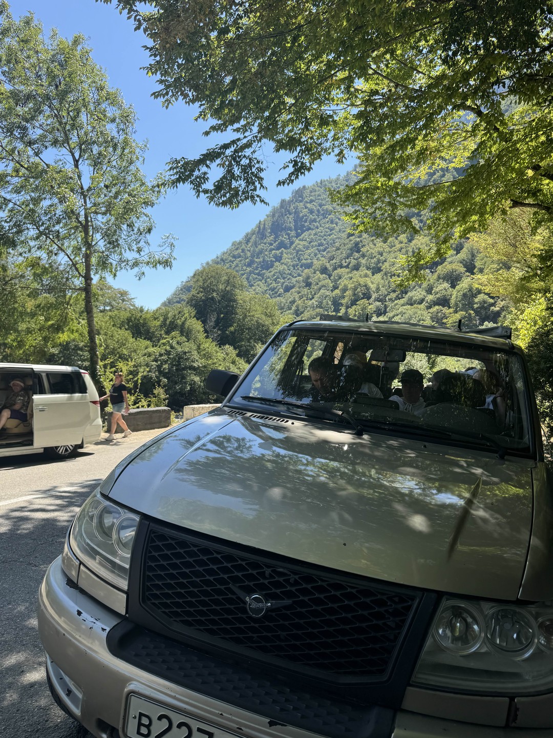 Абхазский драйв: озеро Рица и Гегский водопад (ilya)