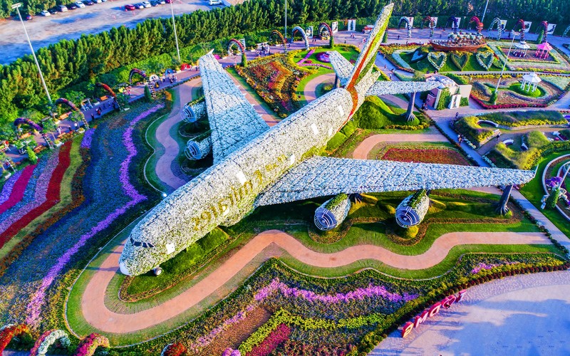 Фото отзыва 2: экскурсия "Романтика и роскошь Дубая: цветочный сад, фотосессия, ужин"