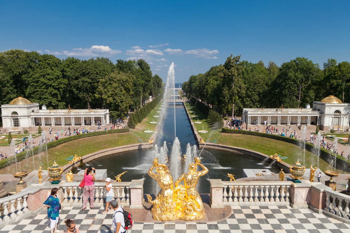 Фото Фотоэкскурсия «Петергоф — столица фонтанов»