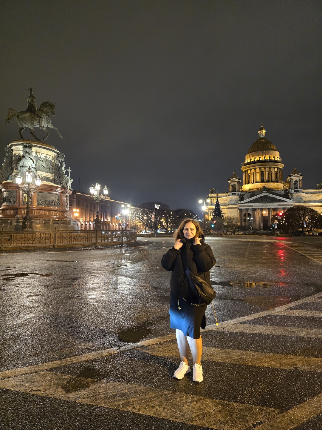 Атмосферная прогулка по ночному Петербургу (Наталья)