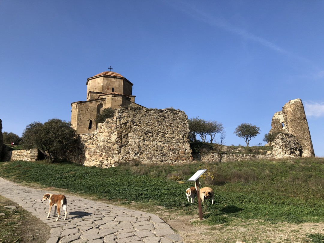 В путешествии в Джвари и Мцхету нашу компанию сопровождал прекрасный гид и рассказчик Елена. Путешествие началось