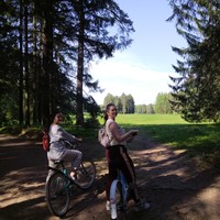 Фото отзыва 2: экскурсия "Неповторимое очарование Павловского парка: экскурсия на велосипеде"