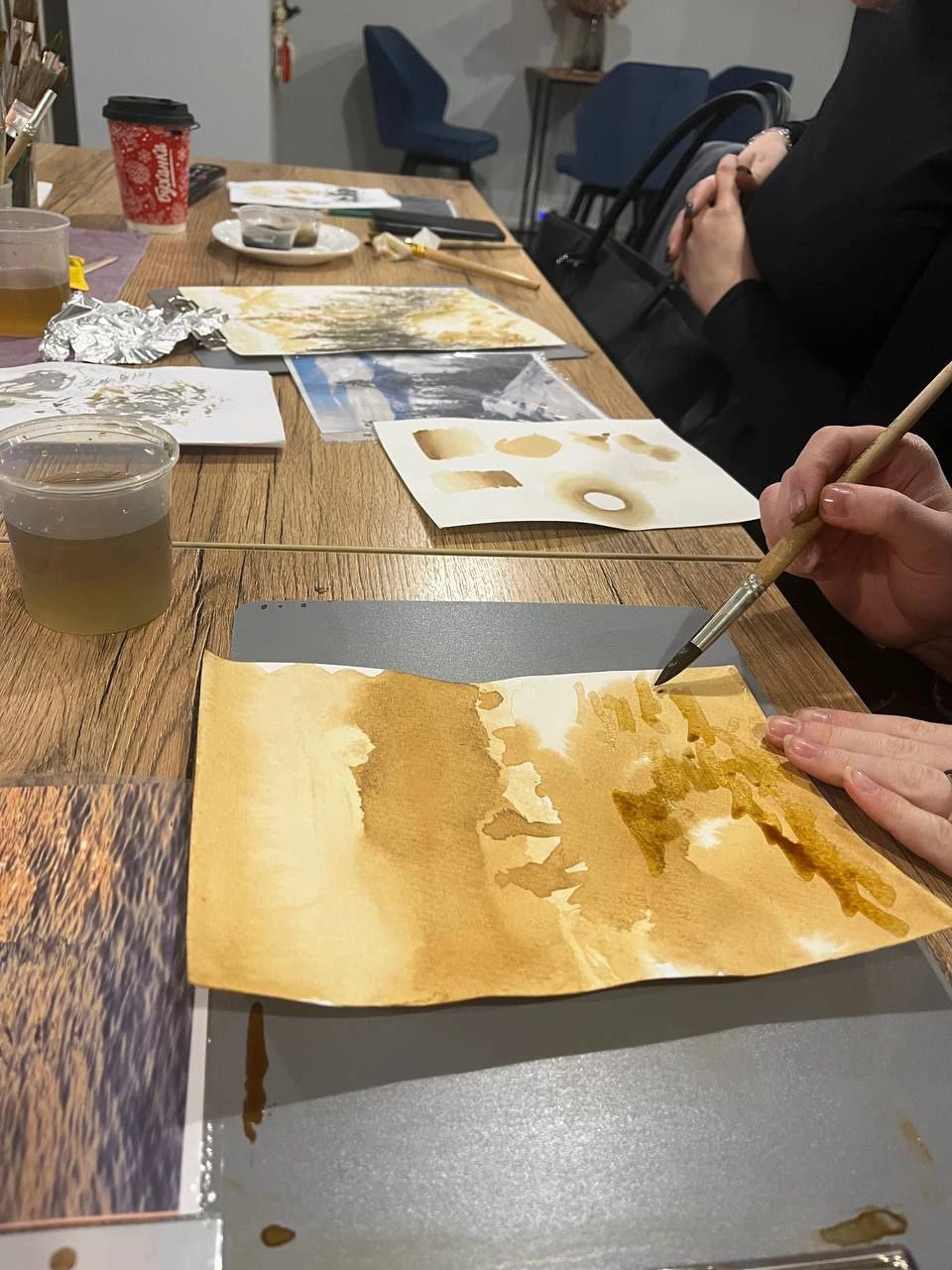 Ходили с подругой. Мастер-класс нам очень понравился!