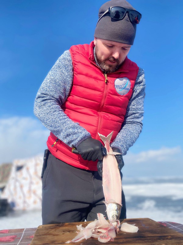 Омулевая рыбалка на льду Байкала (в группе)