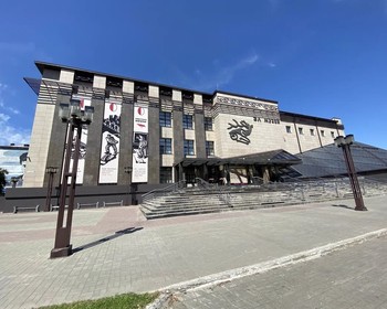 Обратный путь в Барнаул, набережная Бии, национальный музей