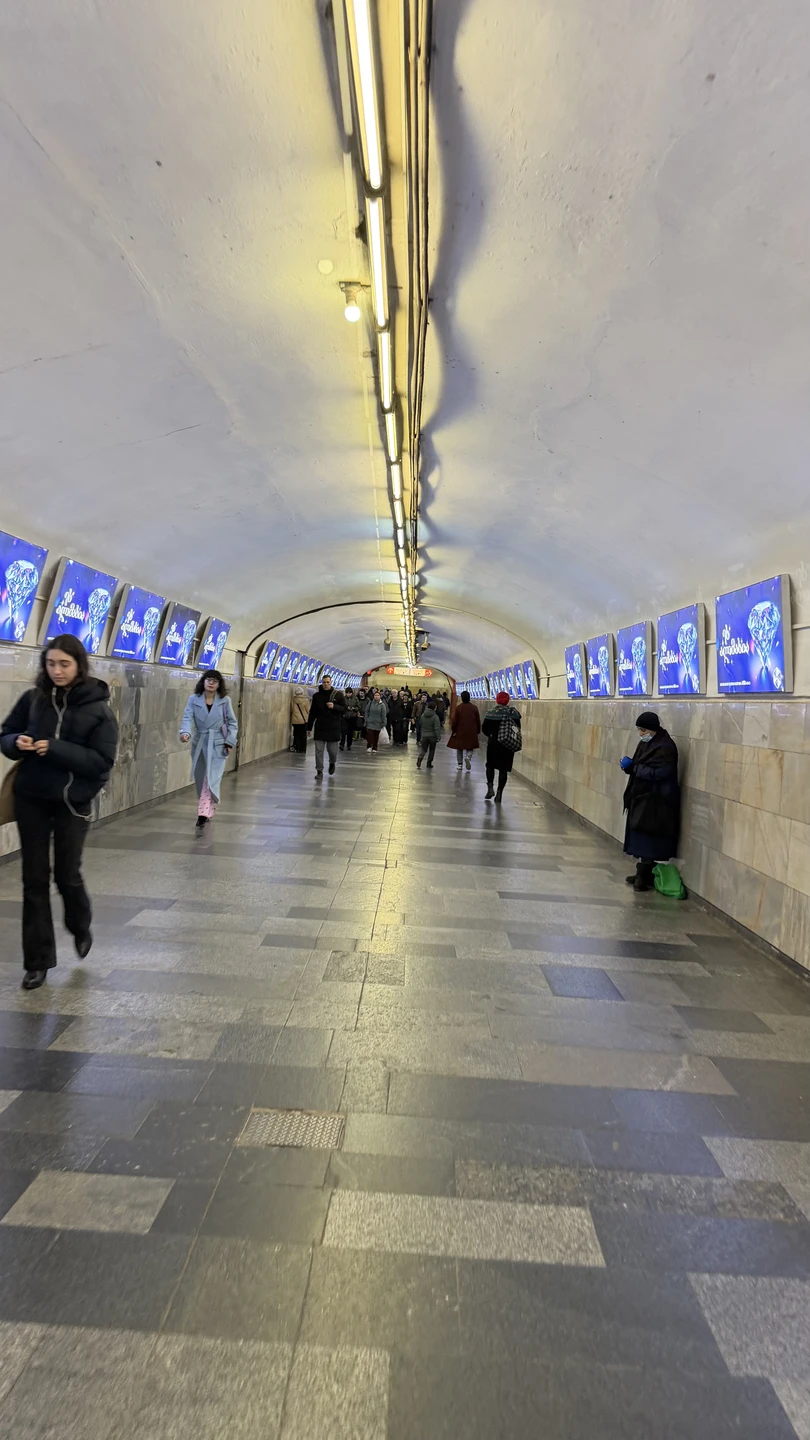 Благодарим Александра за замечательную экскурсию о метро, узнали много интересных деталей, истории с национальным отражением на