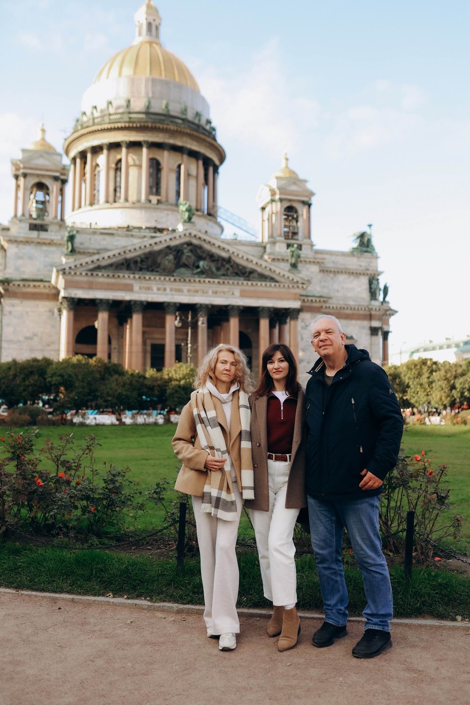 Фотосессия на питерских улочках и крыше (Александра)