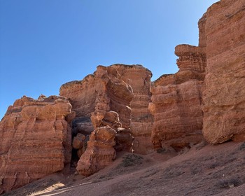 Чарынский каньон, озеро Кольсай и ночь в гостевом доме в посёлке Саты