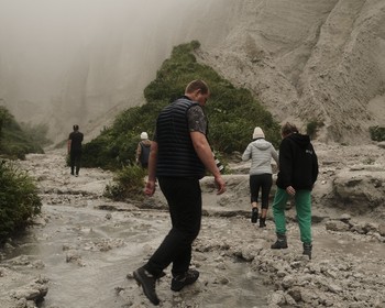 Белые скалы, Тихий океан и «Жаркие воды»